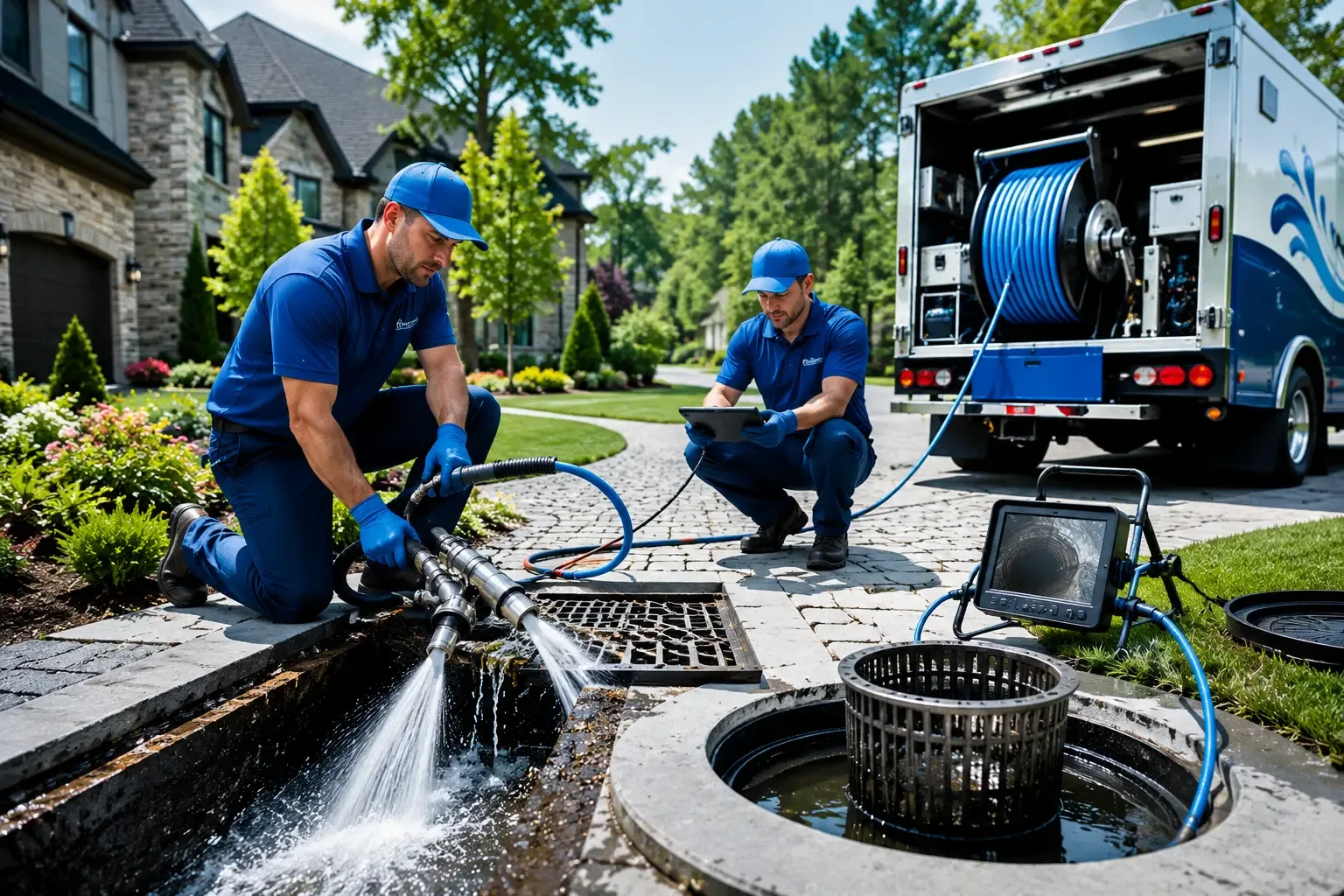 Local outdoor drain cleaning professionals in Hematite, MO